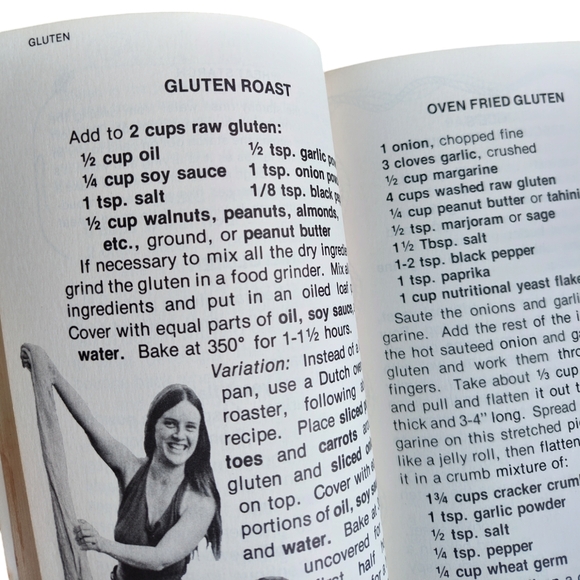 The Farm Vegetarian Cookbook Vintage 1970s - Picture 6 of 10